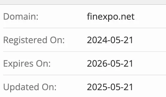 FinExpo домен домен FinExpo