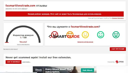 СКАМ Fxsmartlives Trade СКАМ Fxsmartlives Trade