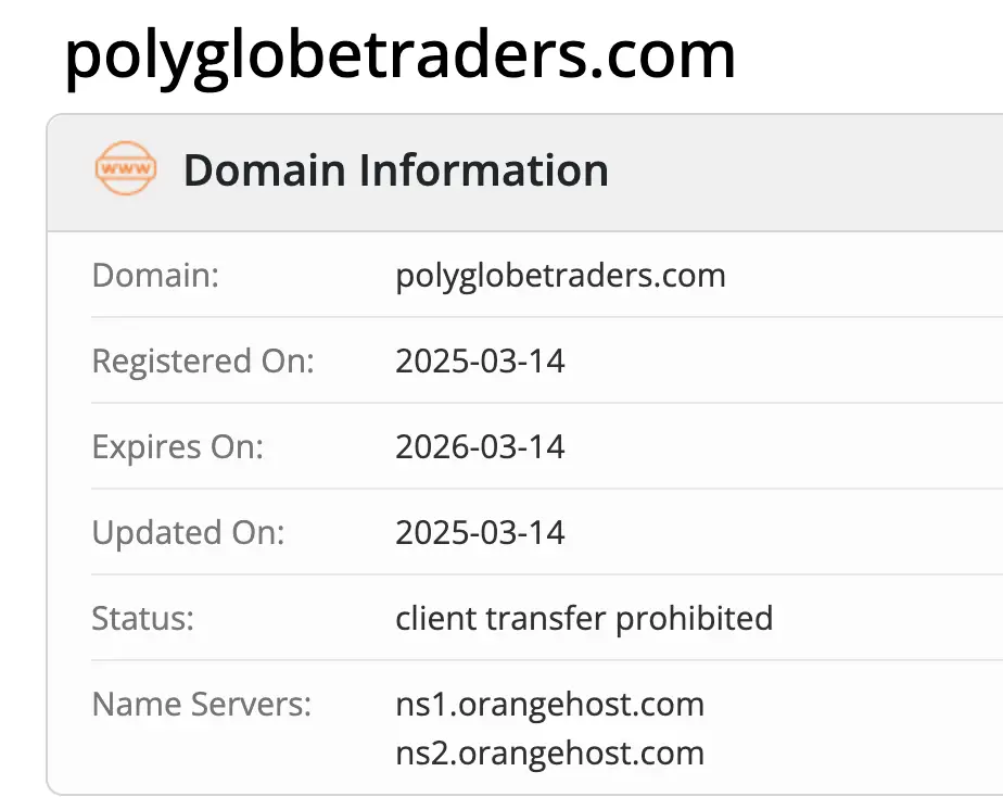 домен PolyGlobe Traders PolyGlobe Traders домен