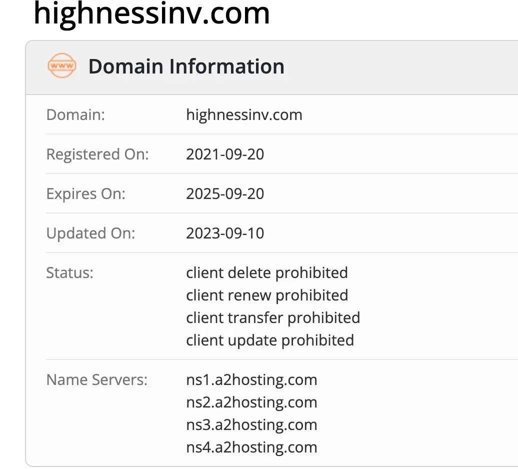 Highness Investment LLC обман Highness Investment LLC скам