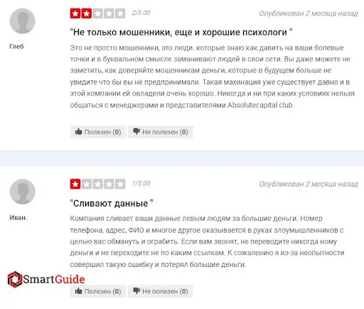 Absolute Capital Club отзывы и обзор Absolute Capital Club отзывы и обзор