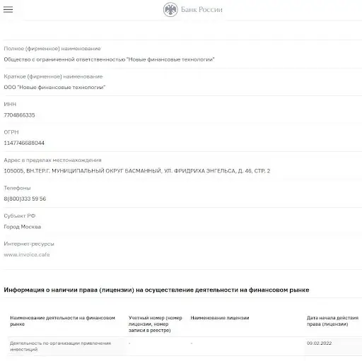 Обзор InvoiceCafe Обзор InvoiceCafe