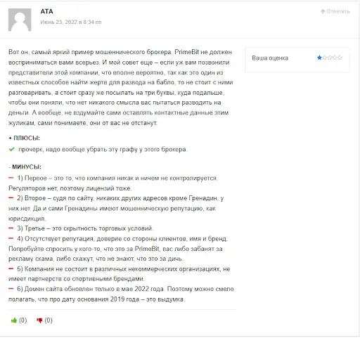 Primebit отзывы Primebit отзывы