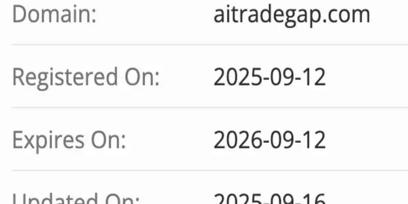 Ai Trade Gap домен домен Ai Trade Gap