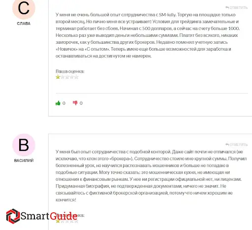 Брокер Sm Kdly (СМ Кдли) Брокер Sm Kdly (СМ Кдли)