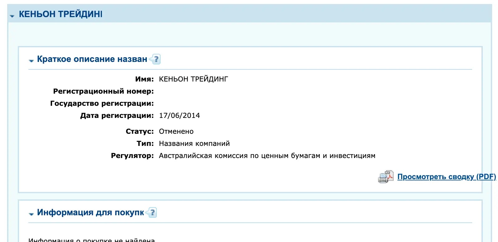Kanyon Trading SCS ΠΎΠ±ΠΌΠ°Π½ Kanyon Trading SCS ΡΠΊΠ°ΠΌ