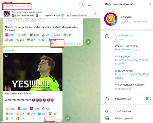 Yescoin