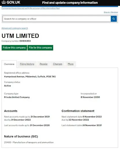 UTM Limited брокер UTM Limited брокер