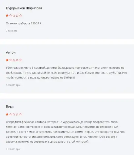 Отзывы об Eiler FX Отзывы об Eiler FX