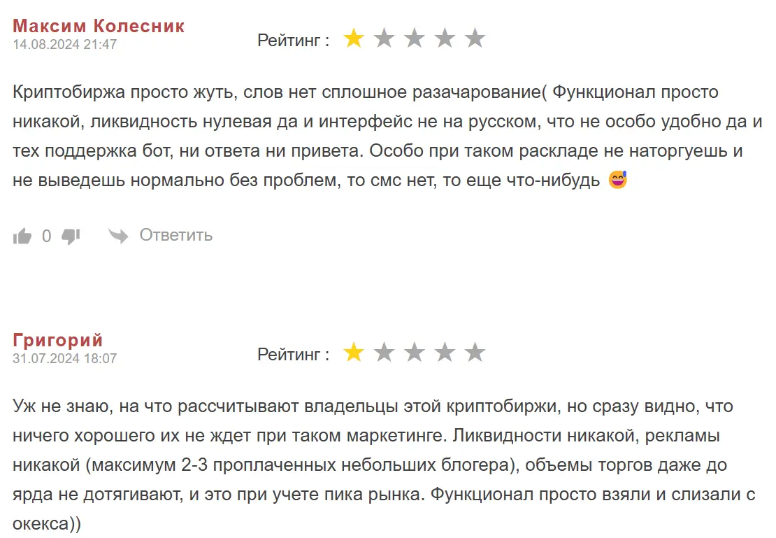 Pionex отзывы