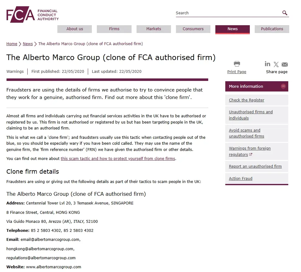 The-Alberto-Marco-Group-obzor The Alberto Marco Group обзор