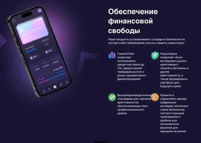 обзор на CaelumChain