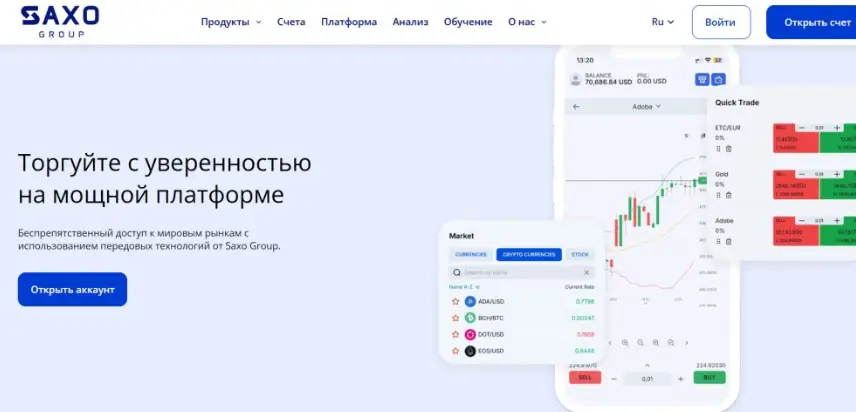 обзор на Saxo Group