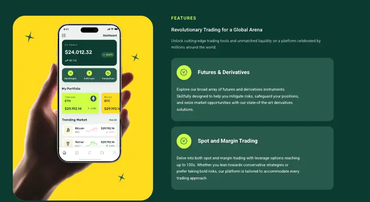 инфо о платформе Toacoin
