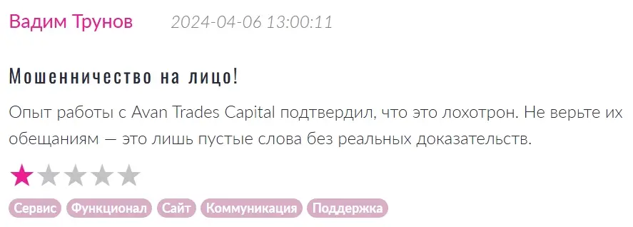 otzyvy-avantradescapital отзывы avantradescapital