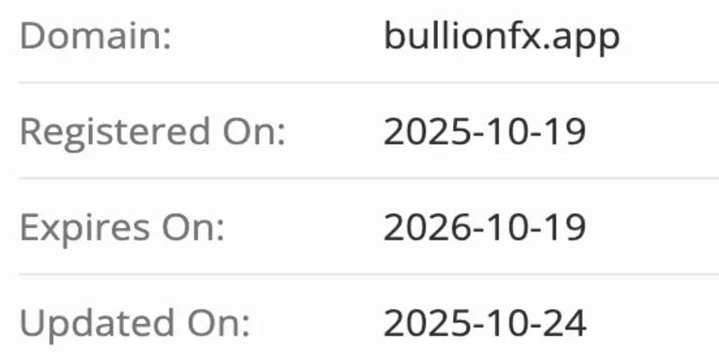 домен BullionFX
