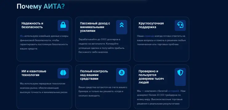 информация о AITA Trading
