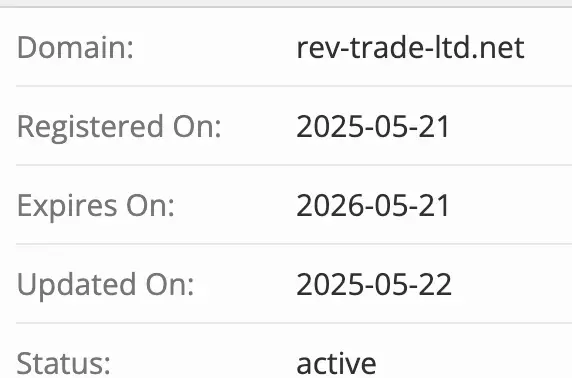 Revolut Trading LTD домен домен Revolut Trading LTD