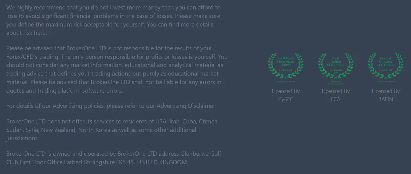 brokerone-ltd-razvod BrokerOne LTD развод