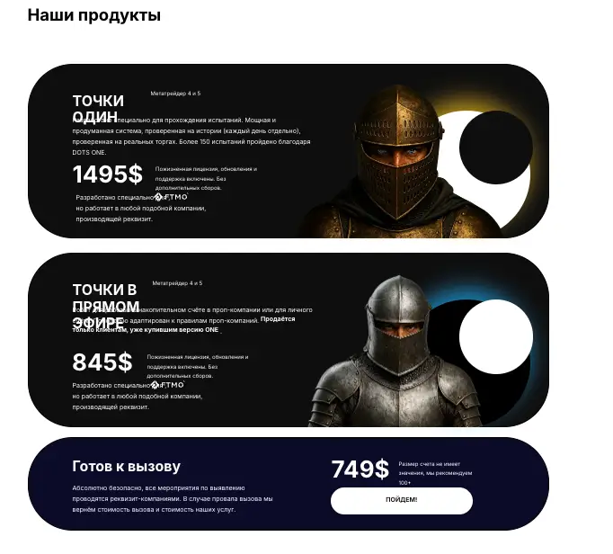 Dots Technologies инфо о сайте обзор на Dots Technologies