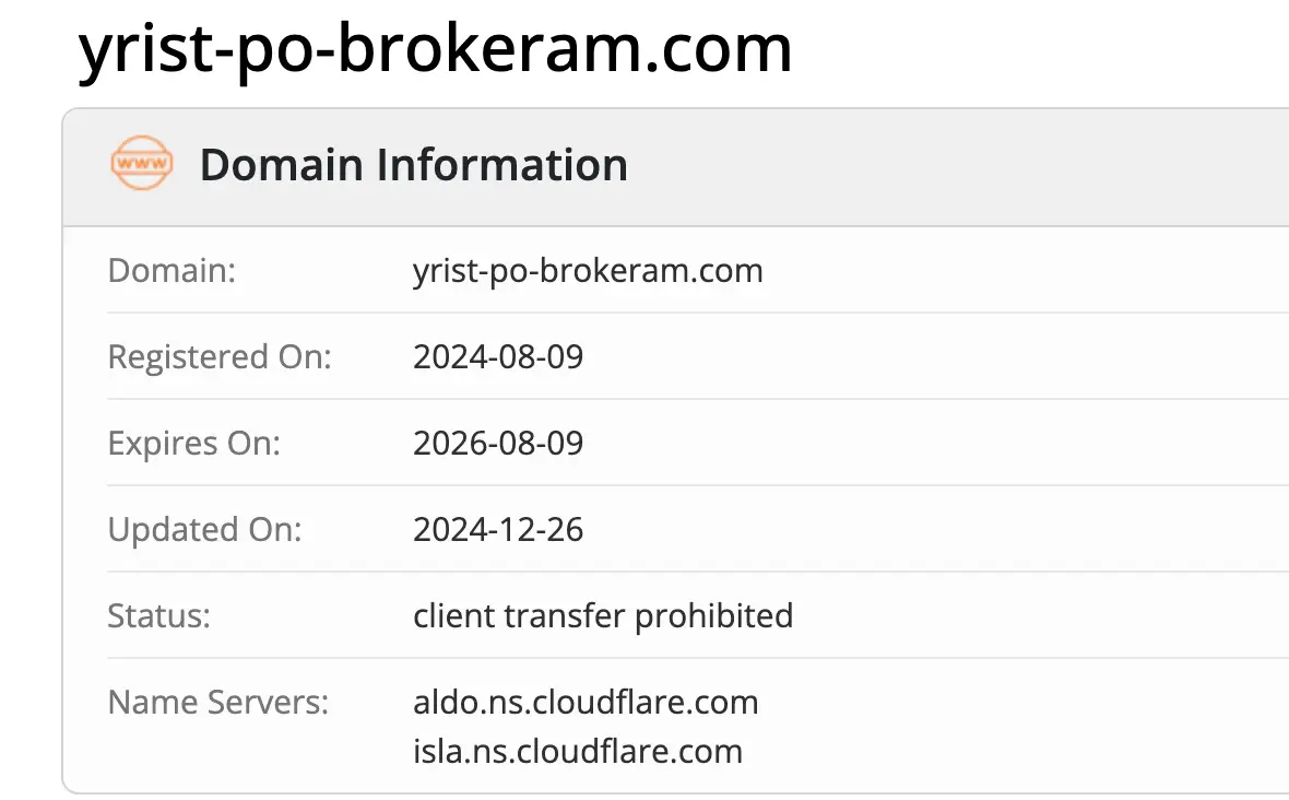 домен Yrist-po-Brokeram Yrist-po-Brokeram домен