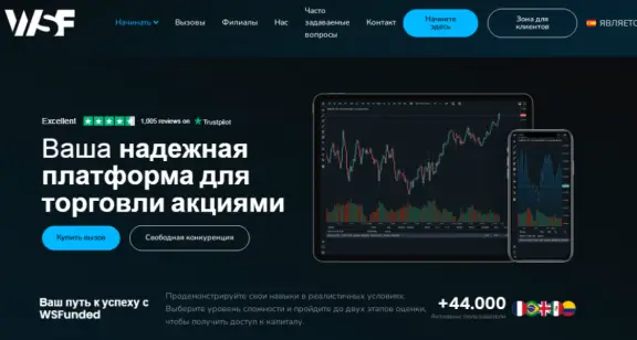 обзор брокера WSFunded