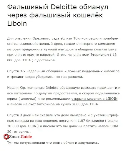 Отзыв на Liboin Отзыв на Liboin