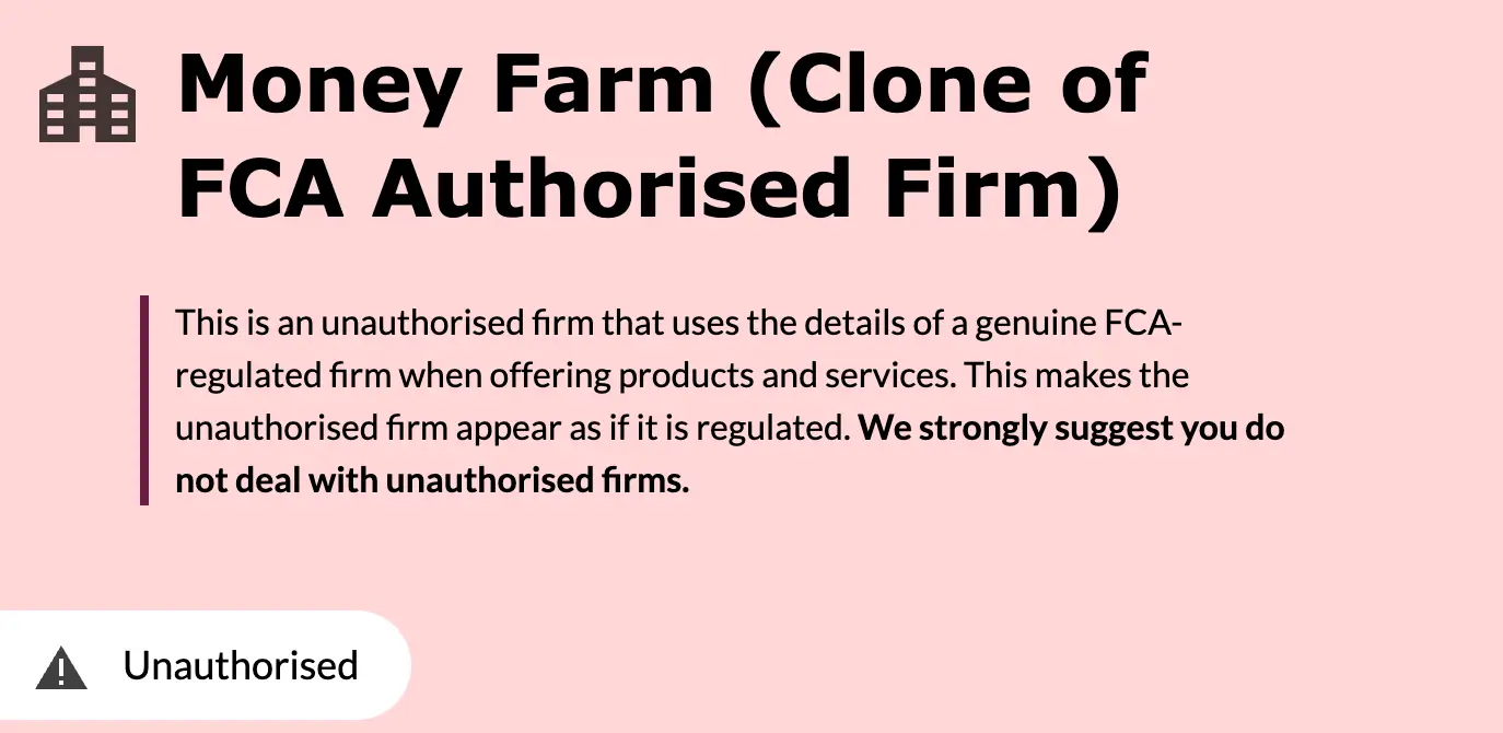 Moneyfarm скам
