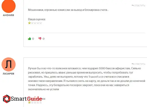 ТравонФХ развод ТравонФХ развод