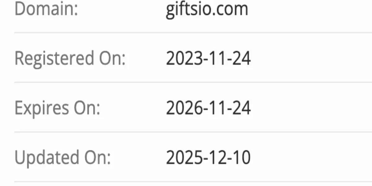 домен Giftsio