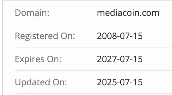 домен MediaCoin