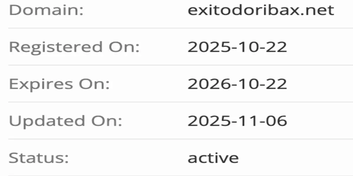 домен Exito Doribax
