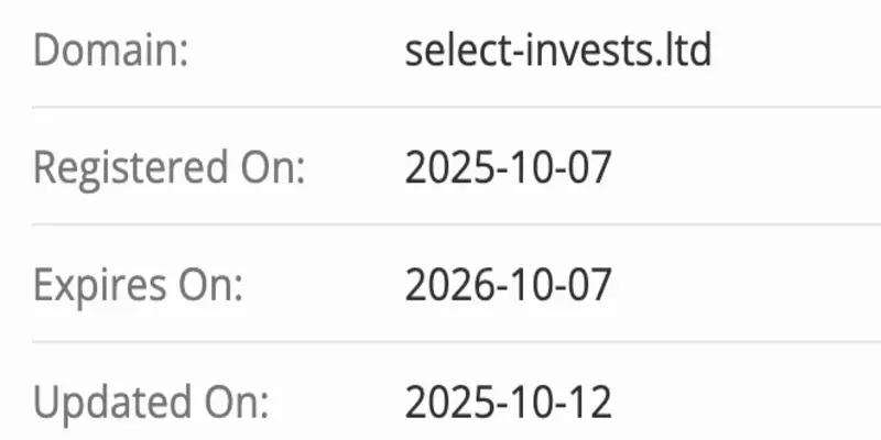 домен Select Investment
