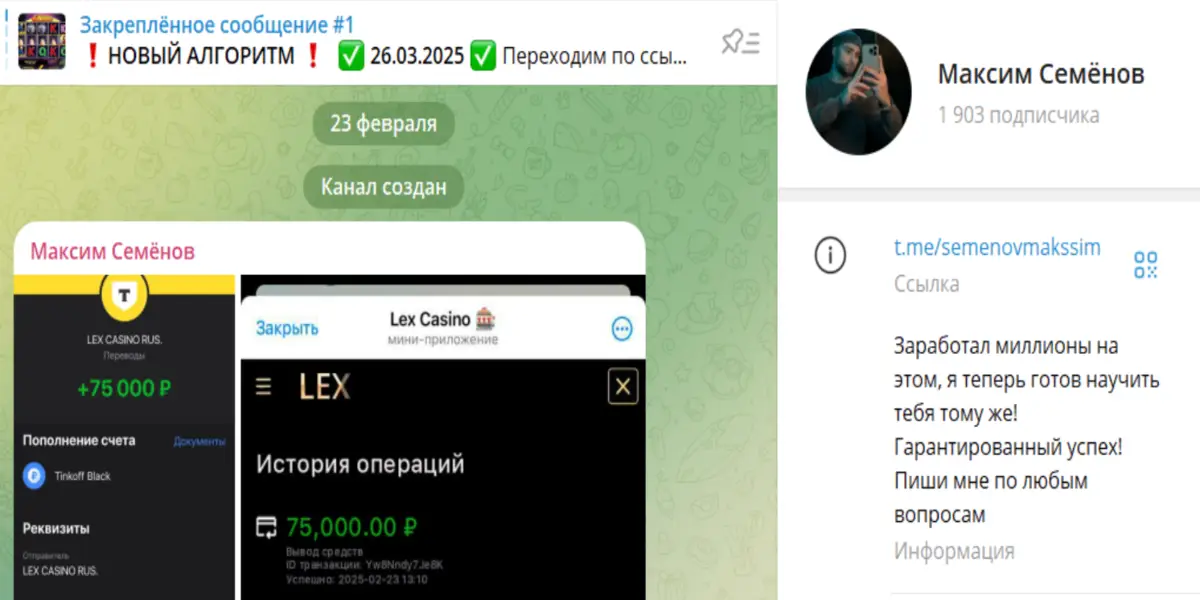Макс Семёнов инфо о проекте обзор на Макс Семёнов