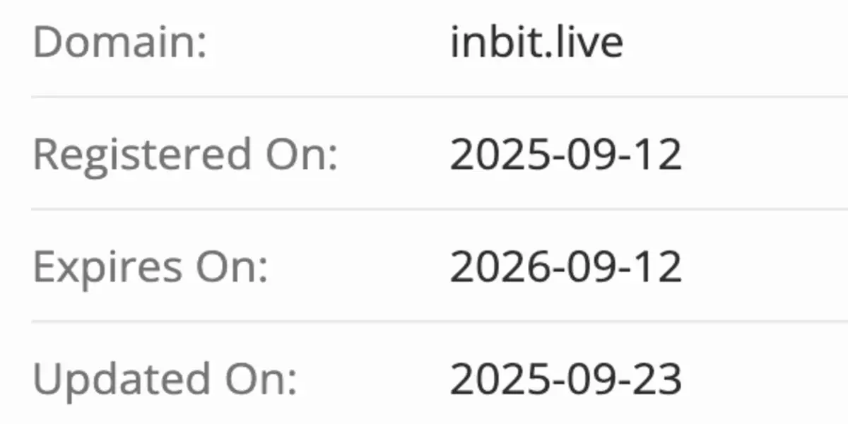 домен InBit
