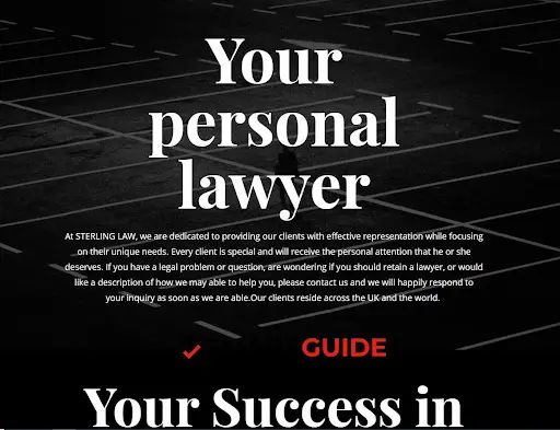 STERLING LAW STERLING LAW