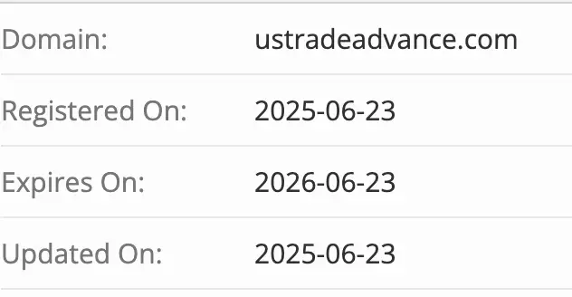 USTradeAdvance домен домен USTradeAdvance