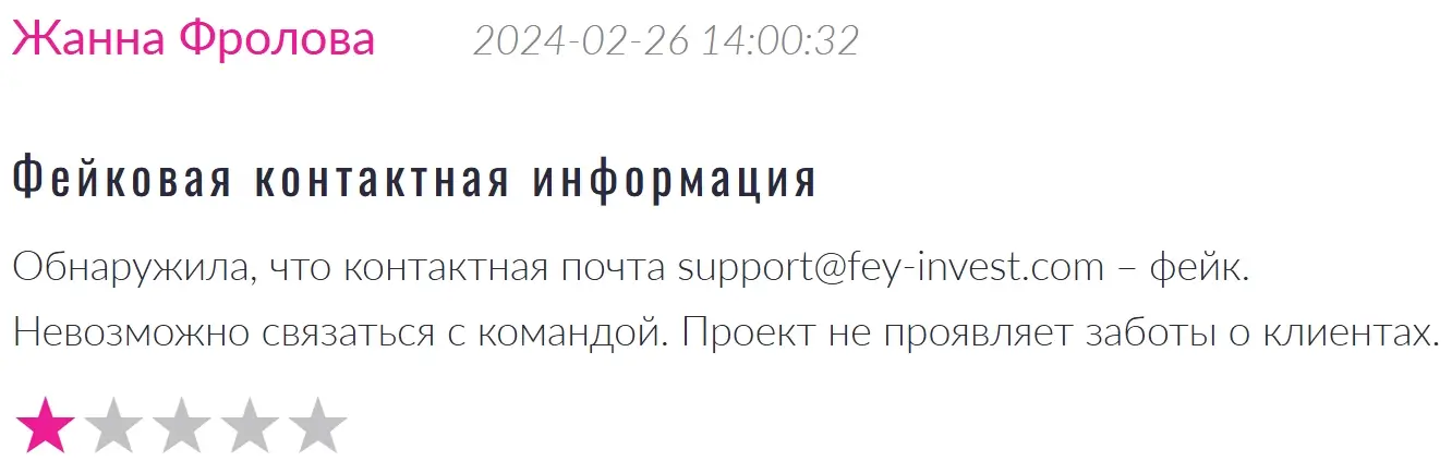 otzyvy-Fey-Invest отзывы Fey Invest