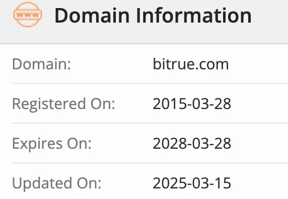 Bitrue bot (Telegram) домен домен Bitrue bot (Telegram)