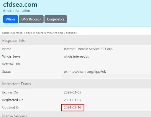 cfdsea-domen CfdSea домен