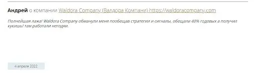 Валдора Компани Отзывы Валдора Компани Отзывы