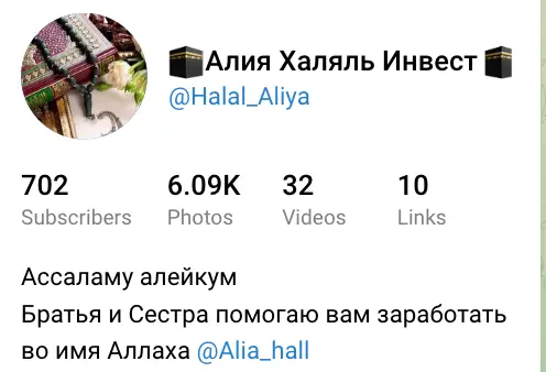 Алия Халяль Инвест юр инфо что известно? Алия Халяль Инвест