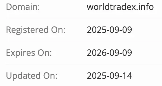 Worldtradex домен домен Worldtradex