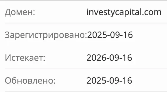 домен InvestyCapital