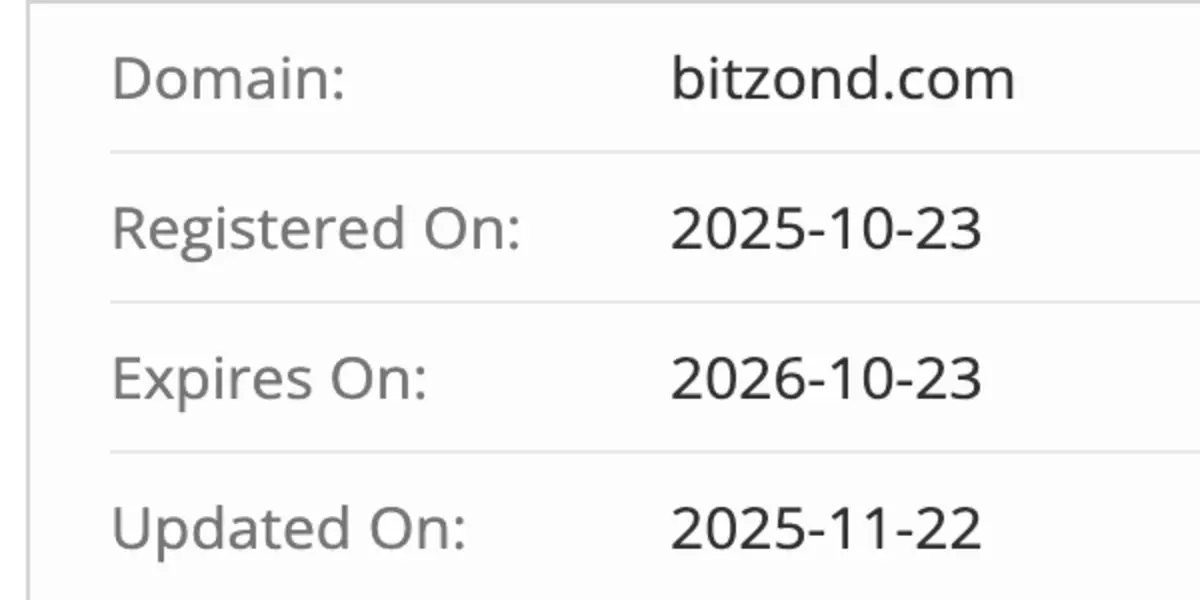 домен Bitzond