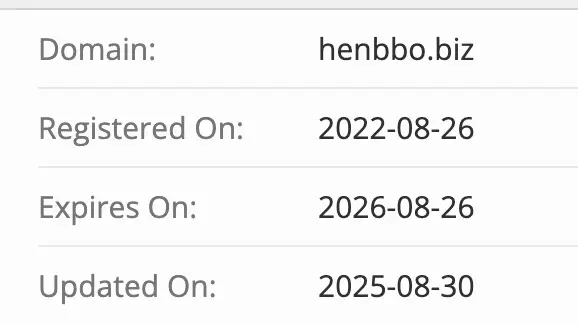 Henbbo / Henbbo Ventures домен домен Henbbo / Henbbo Ventures