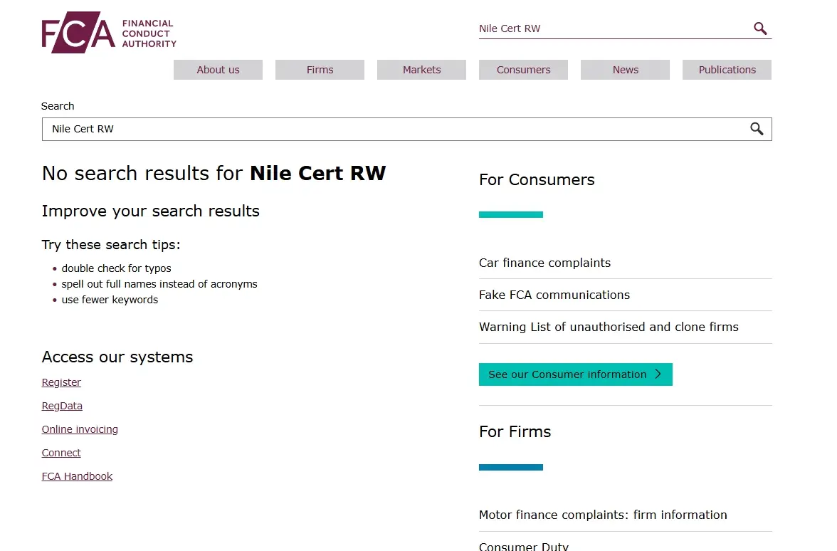 nilecert-rw-com-broker nilecert-rw.com брокер
