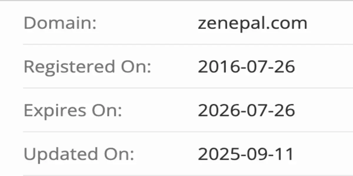 домен Zenepal