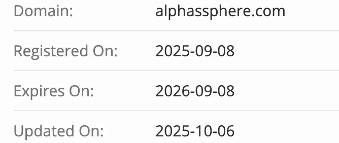 домен AlphaSphere