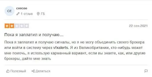 Отзывы VFXAlert Отзывы VFXAlert
